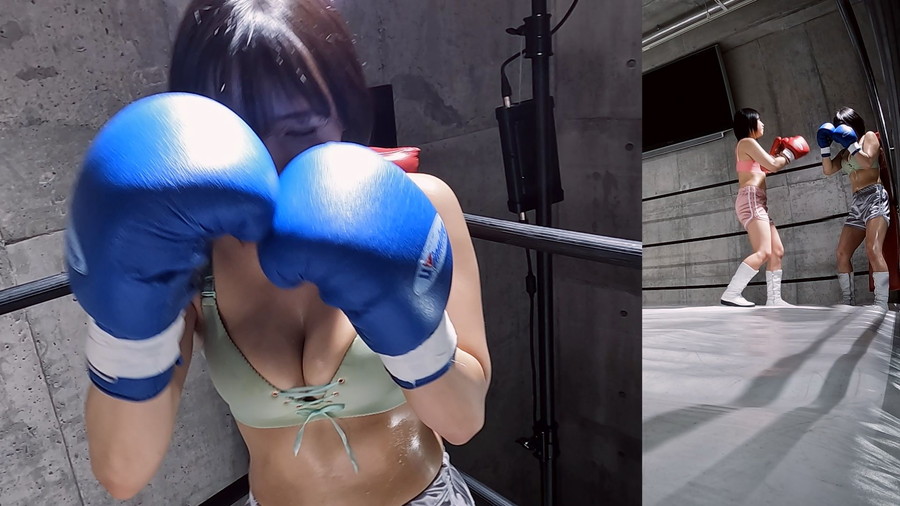 【HD】同キャラ女子ボクシング01【プレミアム会員限定】　サンプル画像06