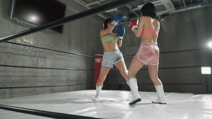 【HD】同キャラ女子ボクシング01【プレミアム会員限定】　サンプル画像10