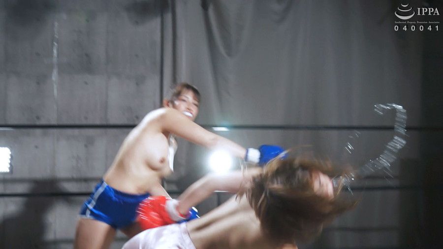 【HD】激闘★トップレス女子ボクシング vol.02【プレミアム会員限定】　サンプル画像10