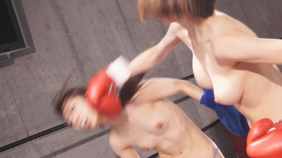 【HD】巨乳トップレスボクシング外伝 7 -貧乳 VS 巨乳 対決!-【プレミアム会員限定】　サンプル画像09