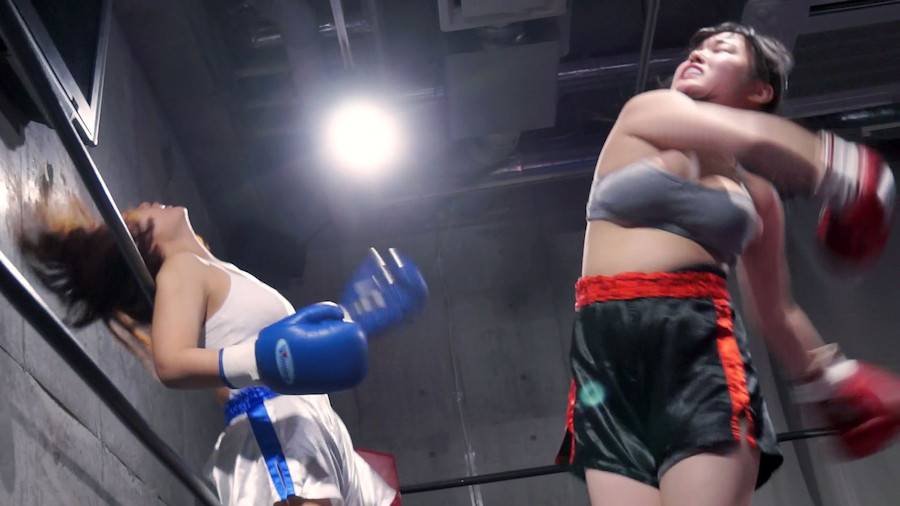 【HD】女子ボクシングに挑戦02　サンプル画像05