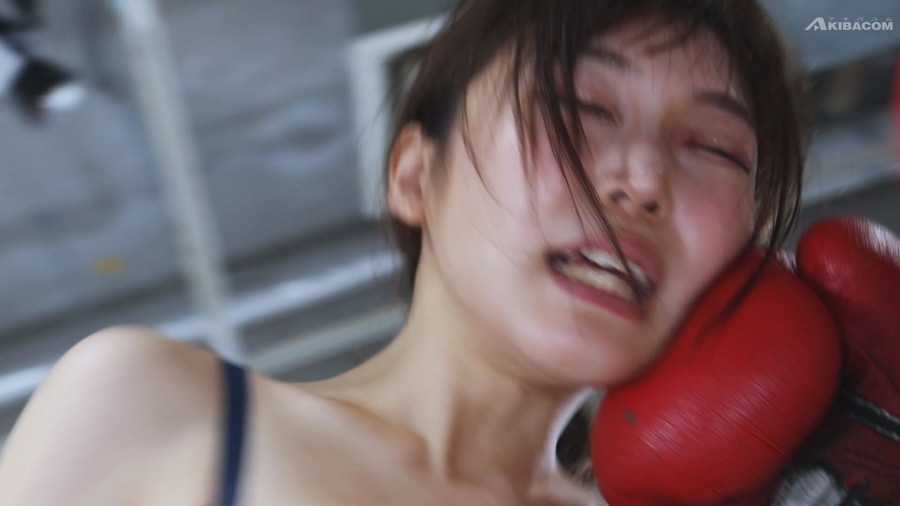 【HD】ABV FES’2023 開催記念スペシャルマッチ 女子プロボクサーはアナタの為に闘う 夏目みらい vs 菊池まや　サンプル画像10