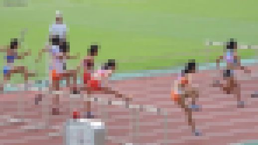 日本学生陸上競技選手権大会女子100mH【スローモーション動画】スポーツ編 3127　サンプル画像3