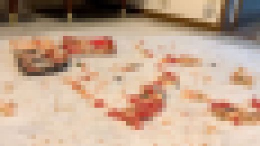 新作&#10024;【CP&#12885;】カナダ人白人美女×素足:お寿司クラッシュパラダイス　サンプル画像1