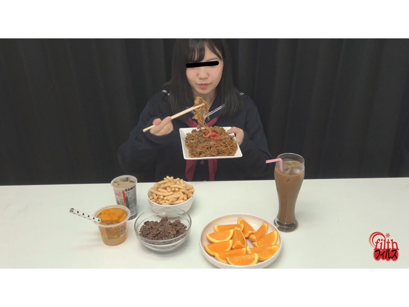 私の好きな食べ物ともりもりうんち～大食い女子校生編～　サンプル画像1