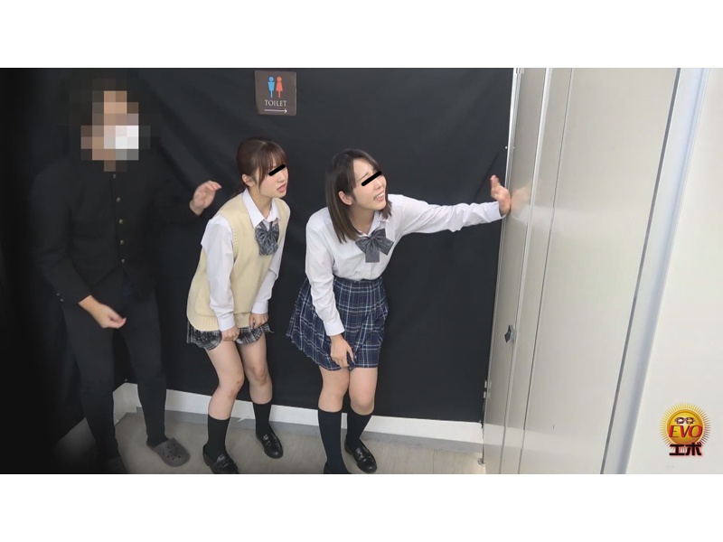 学習塾トイレ隠撮 女子学生行列中おしっこ漏らし2　サンプル画像6