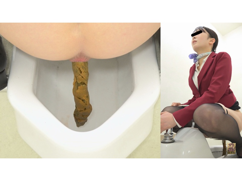 6カメWフルショット 美人CAのおなら大便　サンプル画像5