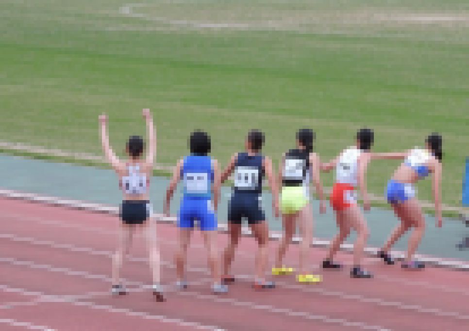 陸上競技選手権大会女子4x400mリレー【動画】スポーツ編 3303　サンプル画像5