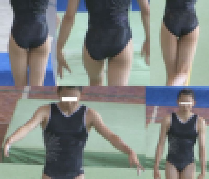 超絶スレンダー＆SM女王様風の選手撮り　体操競技47-3　サンプル画像1