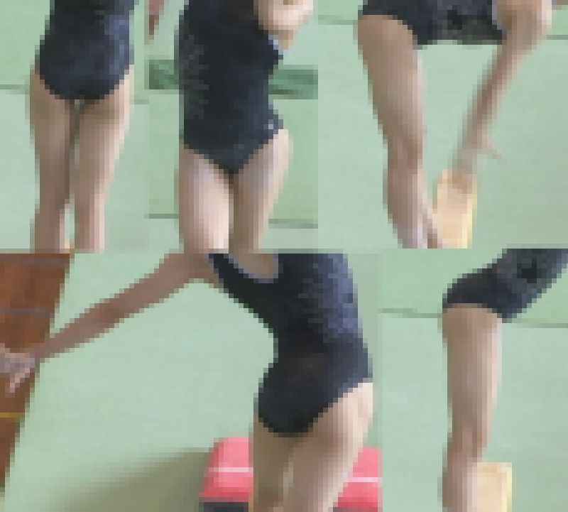 超絶スレンダー＆SM女王様風の選手撮り　体操競技47-3　サンプル画像2