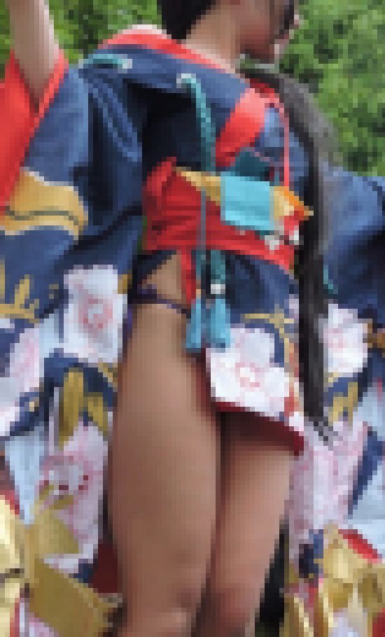 コスプレ2018夏エロい浴衣美味しそうな太もも肩出し【動画】イベント編 4820と4821セット販売　サンプル画像4